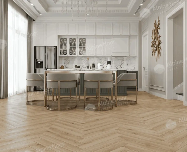 Ламинат Alpine Floor Herringbone  Дуб Артуа LF102-12